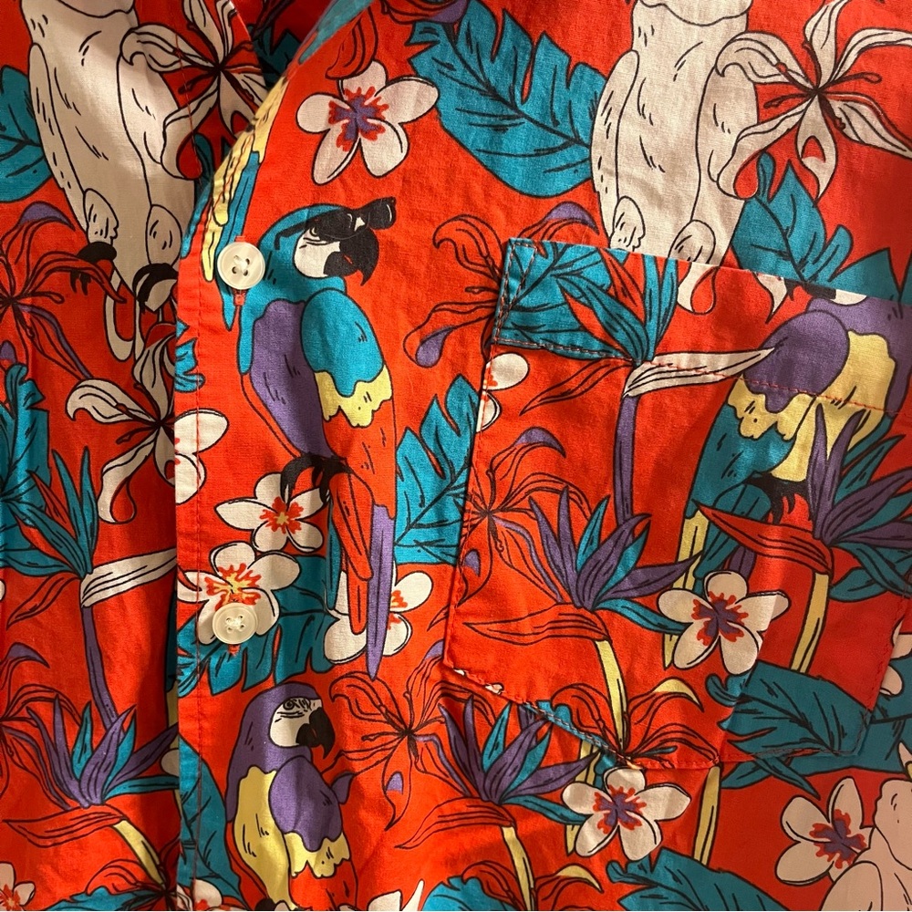 Original One Tropical Red Shirt - Picture 2 of 4